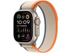 Apple Apple Watch Ultra 2 49mm titanová s oranžovobéžovým trailovým tahem M/L