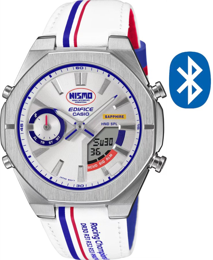 Casio Edifice Bluetooth Connected ECB-S10NIS-7AER NISMO Heritage Edition (666) Casio Edifice Bluetooth Connected ECB-S10NIS-7AER NISMO Heritage Edition (666) - Casio