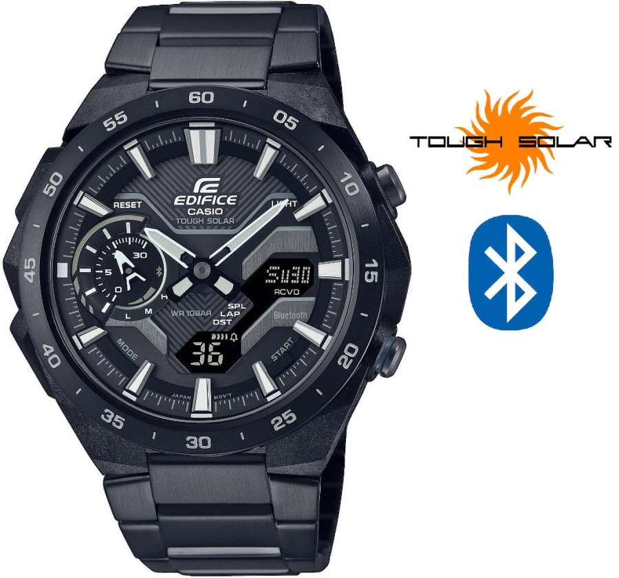 Casio Edifice Windflow Bluetooth Connected Solar ECB-2200DC-1AEF (675) Casio Edifice Windflow Bluetooth Connected Solar ECB-2200DC-1AEF (675) - Casio