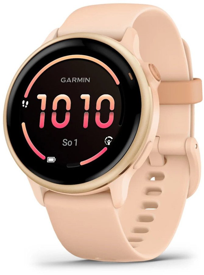Garmin Vívoactive 6, Metallic Pink Dawn / Pink Dawn 010-02985-03 Garmin Vívoactive 6, Metallic Pink Dawn / Pink Dawn 010-02985-03 - Garmin