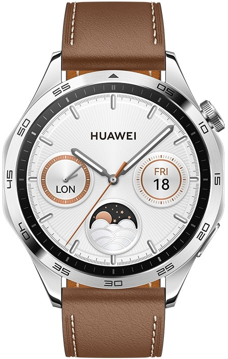 Huawei Watch GT 4 46 mm Hnědá kůže - Huawei