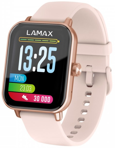 LAMAX BCool 2 Play - růžové dětské chytré hodinky + řemínek LAMAX BCool 2 Play - růžové dětské chytré hodinky + řemínek - LAMAX
