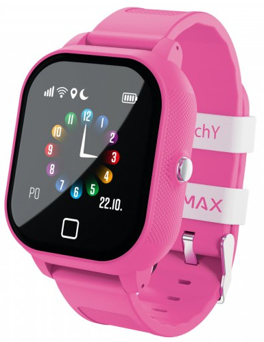 LAMAX WatchY3 dětské chytré hodinky - růžové - LAMAX