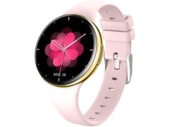 Wotchi AMOLED Smartwatch DM75 – Gold - Pink