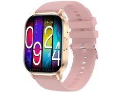 Wotchi AMOLED Smartwatch W21HK – Gold - Pink