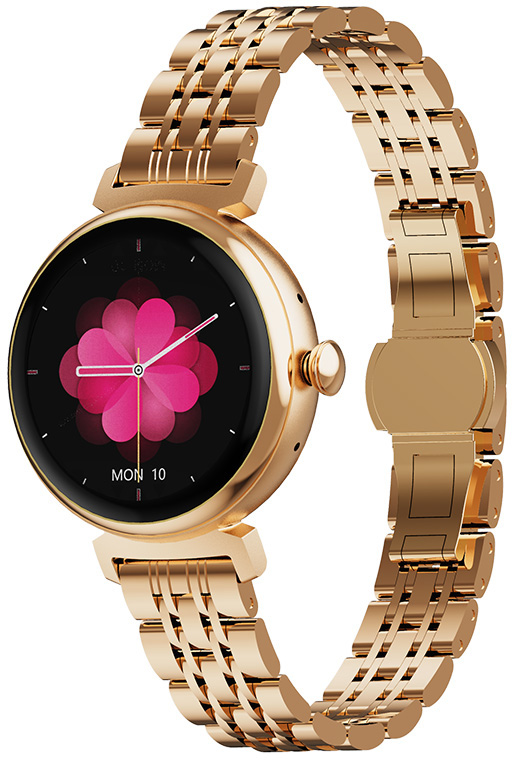 Wotchi AMOLED Smartwatch DM70 – Gold – Gold - Wotchi