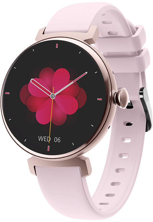 Wotchi AMOLED Smartwatch DM70 – Rose Gold - Pink - Wotchi