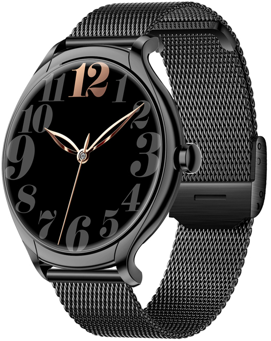 Wotchi Smartwatch KM30 – Black SET s náhradním řemínkem - Wotchi