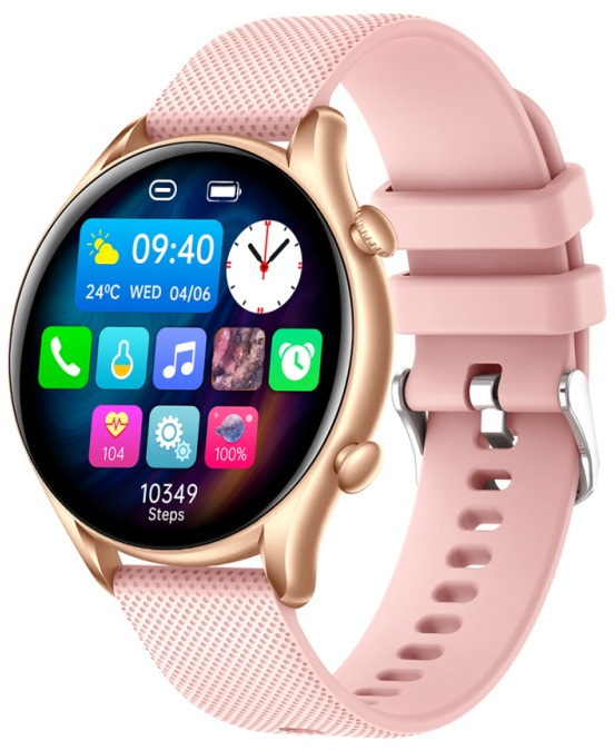 myPhone Chytré hodinky myPhone Watch EL růžovo-zlaté - myPhone